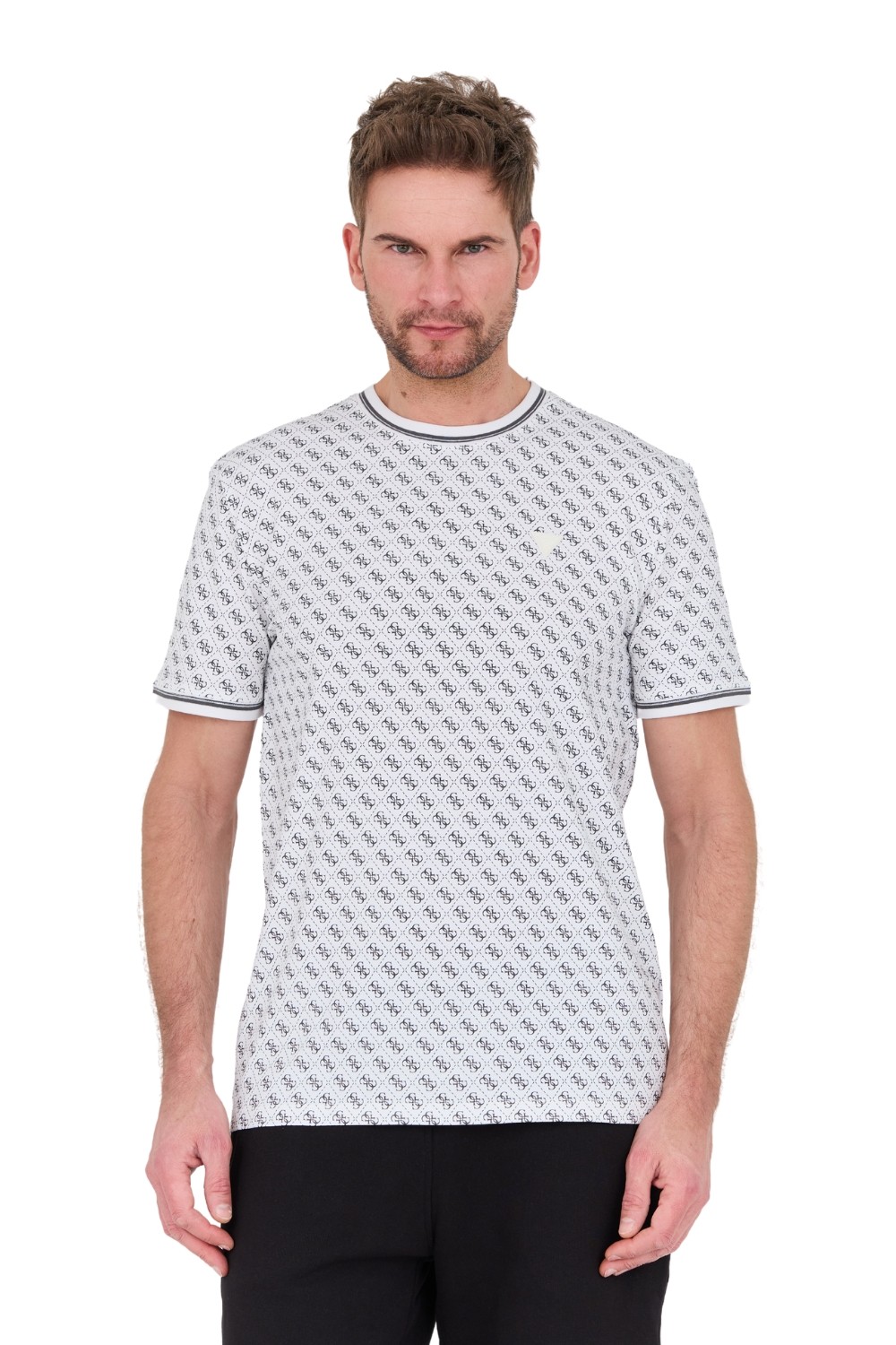 GUESS Biały t-shirt Marshall