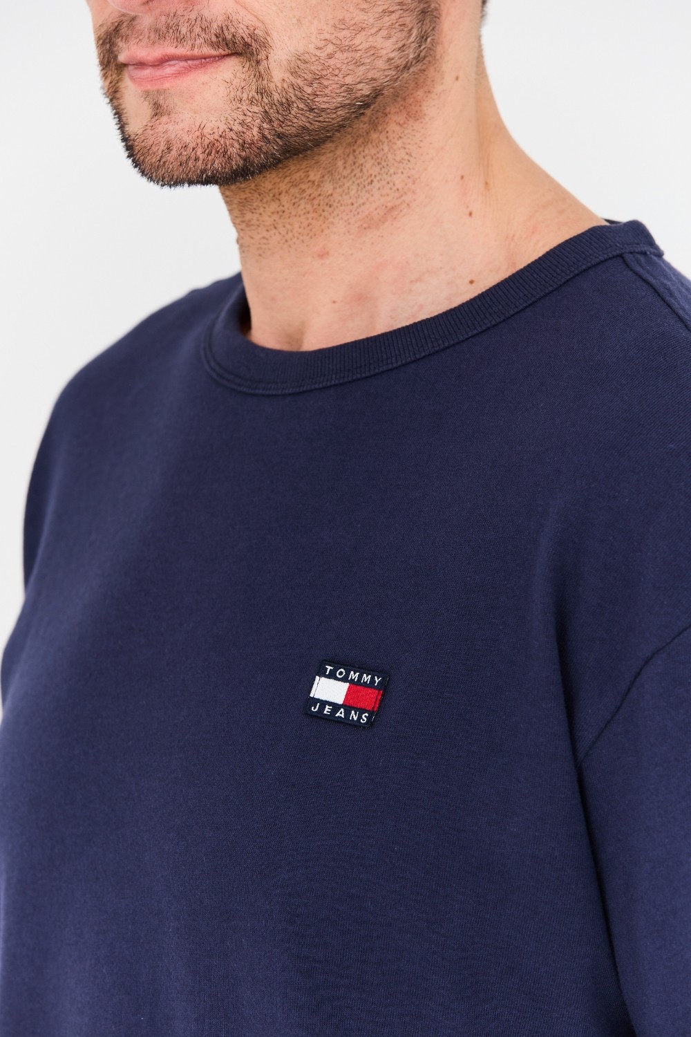 TOMMY JEANS Granatowy longsleeve