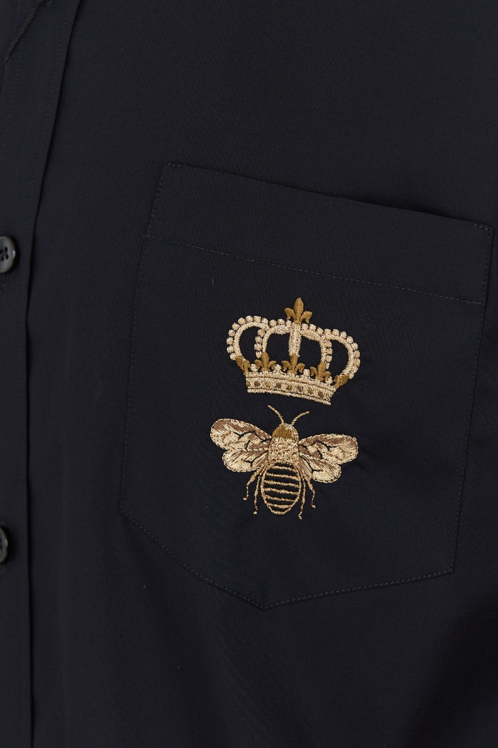 DOLCE & GABBANA Czarna koszula