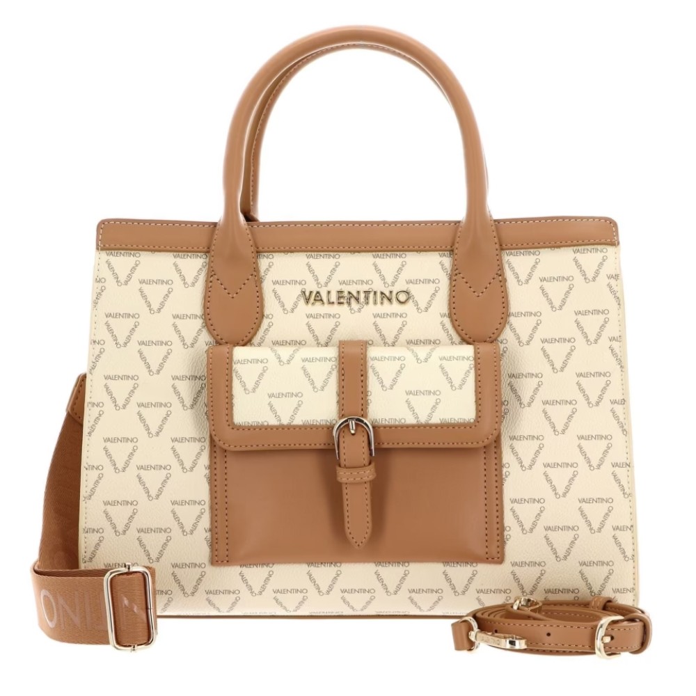 VALENTINO Ecru shopperka Liuto