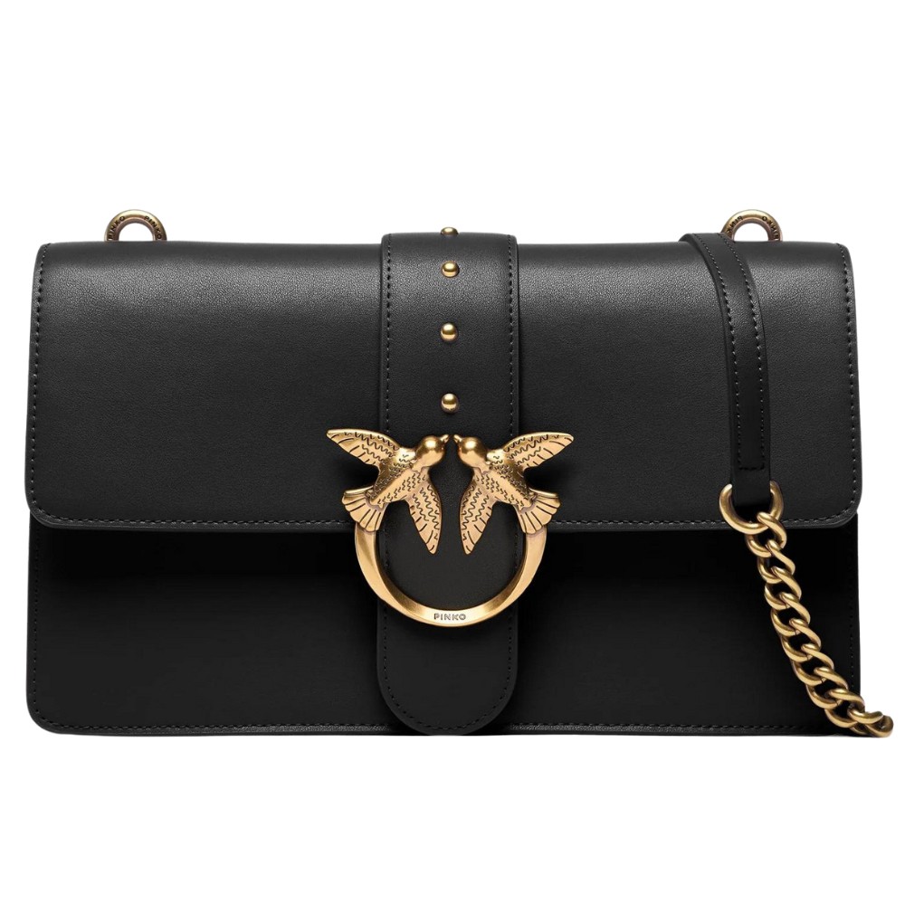 PINKO Czarna torebka Love One Classic CL