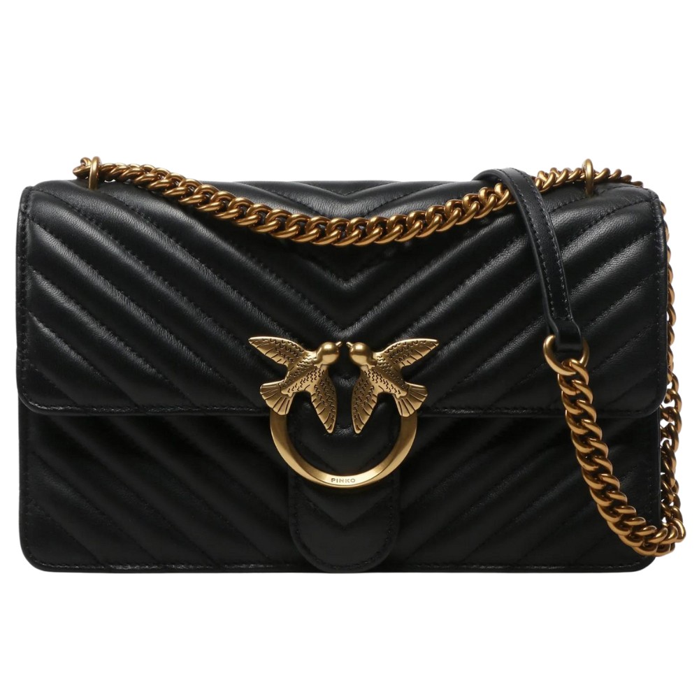 PINKO Czarna torebka Love One Classic