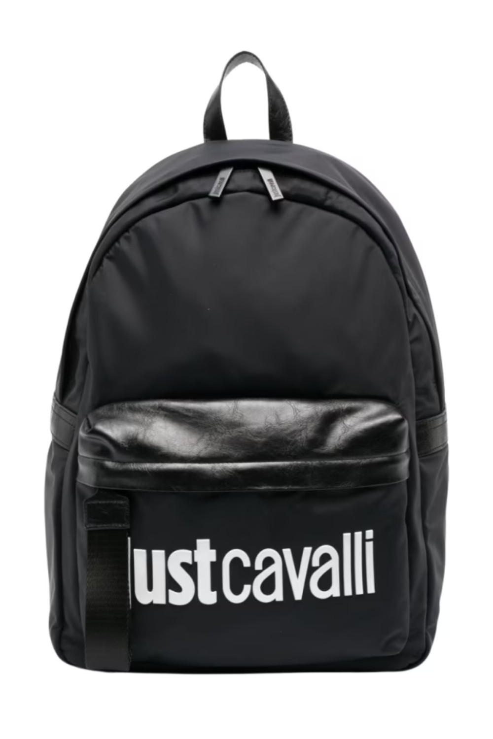 JUST CAVALLI Czarny plecak Range Institutional Logo