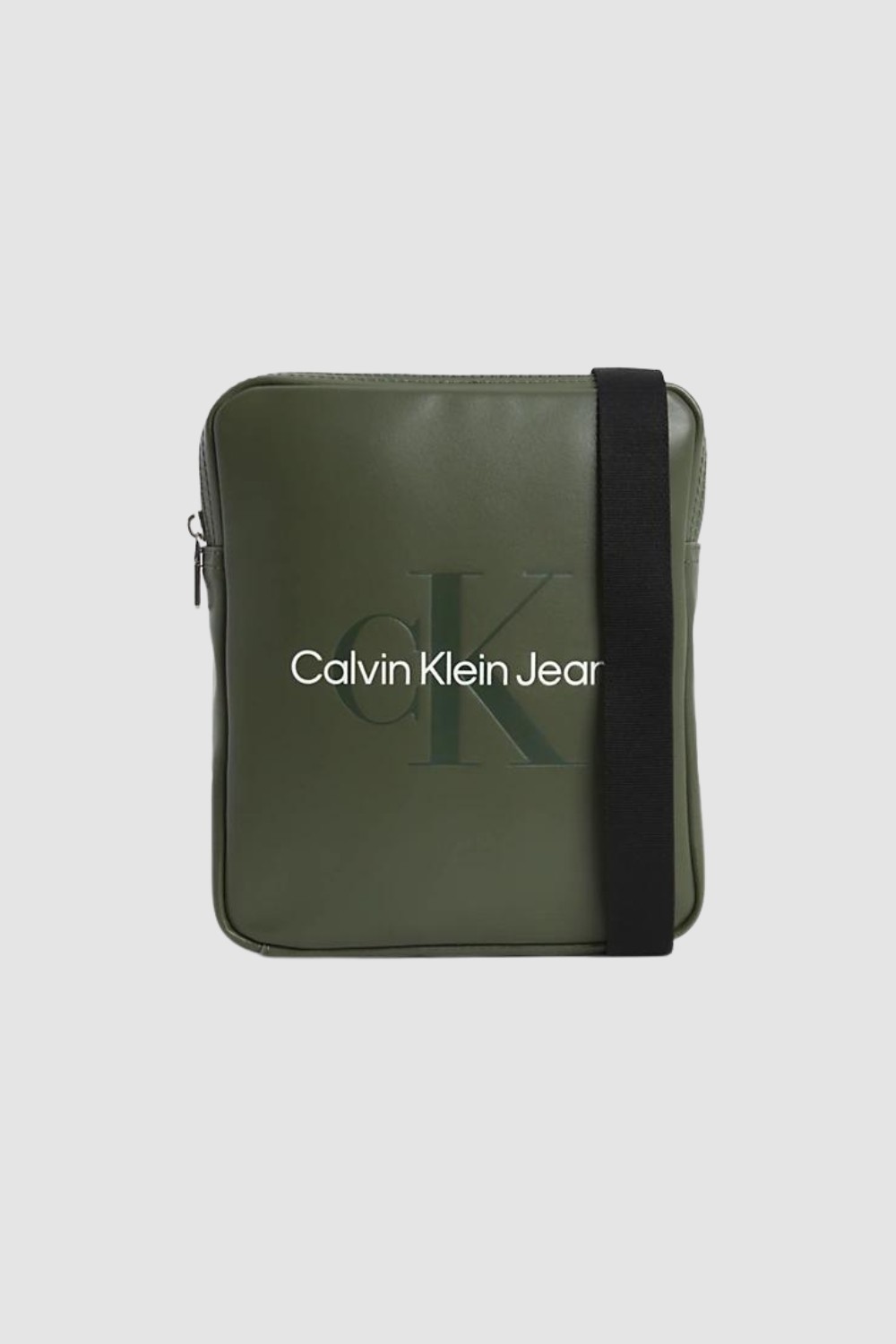 CALVIN KLEIN Zielona męska torba