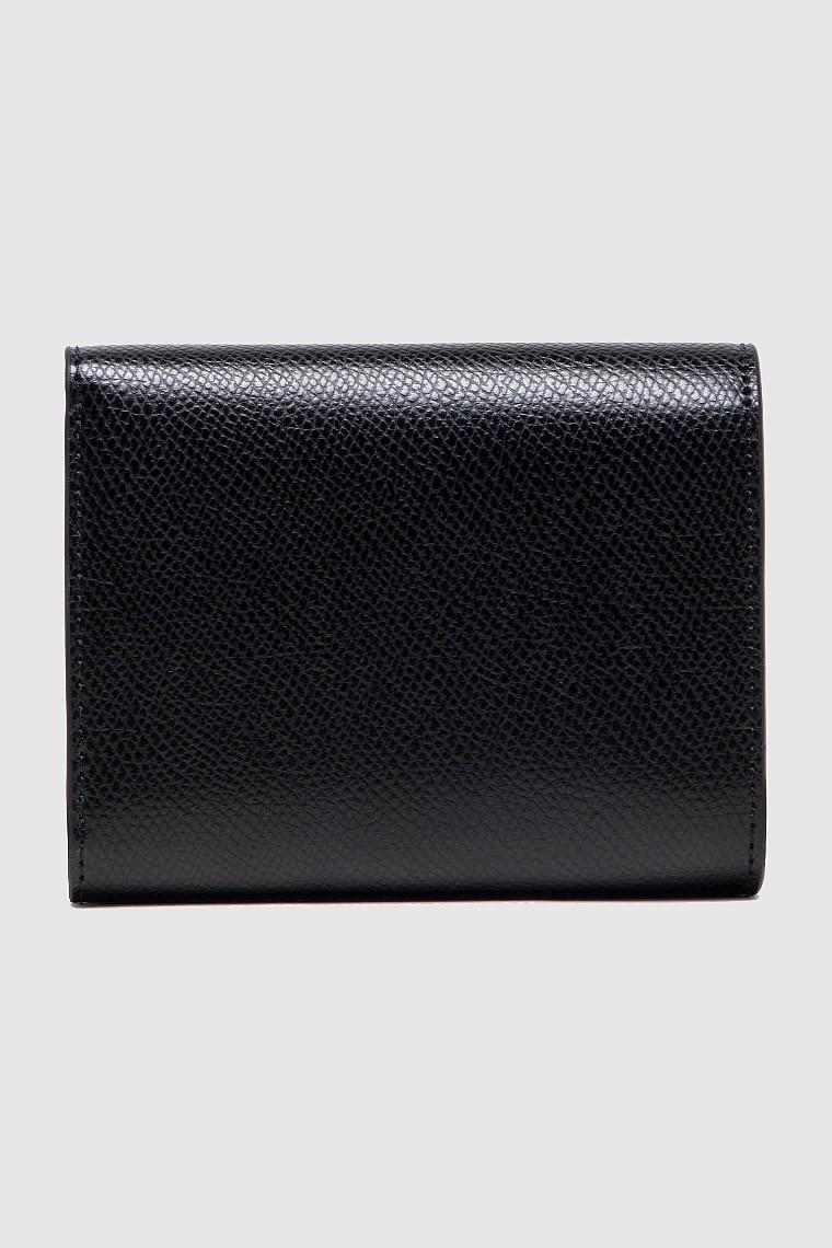 EMPORIO ARMANI Mały czarny portfel damski