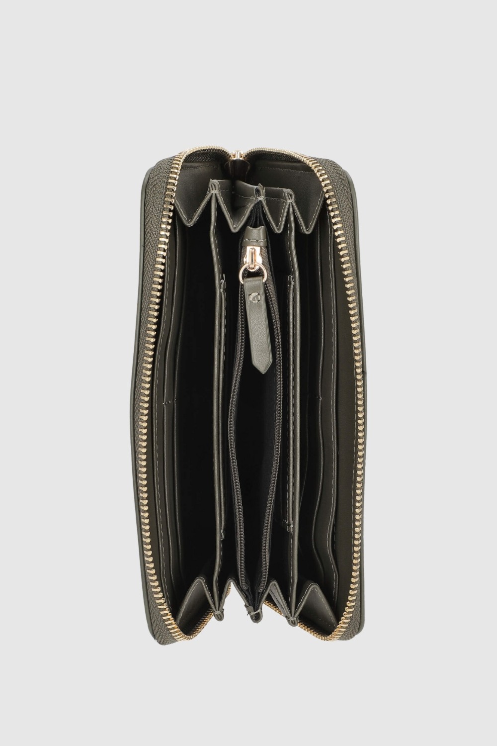 VALENTINO Zielony portfel Ring Re