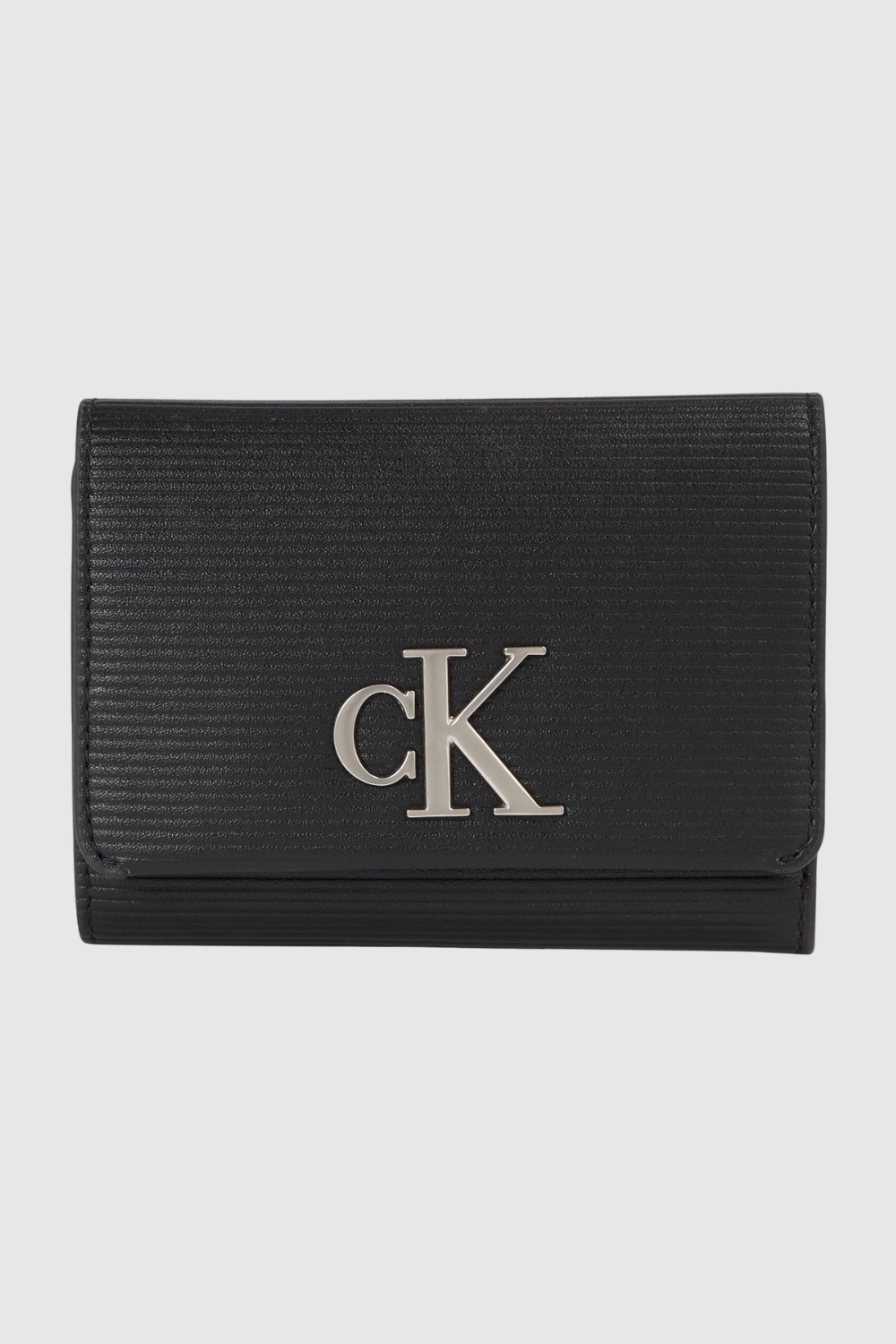 CALVIN KLEIN Czarny portfel