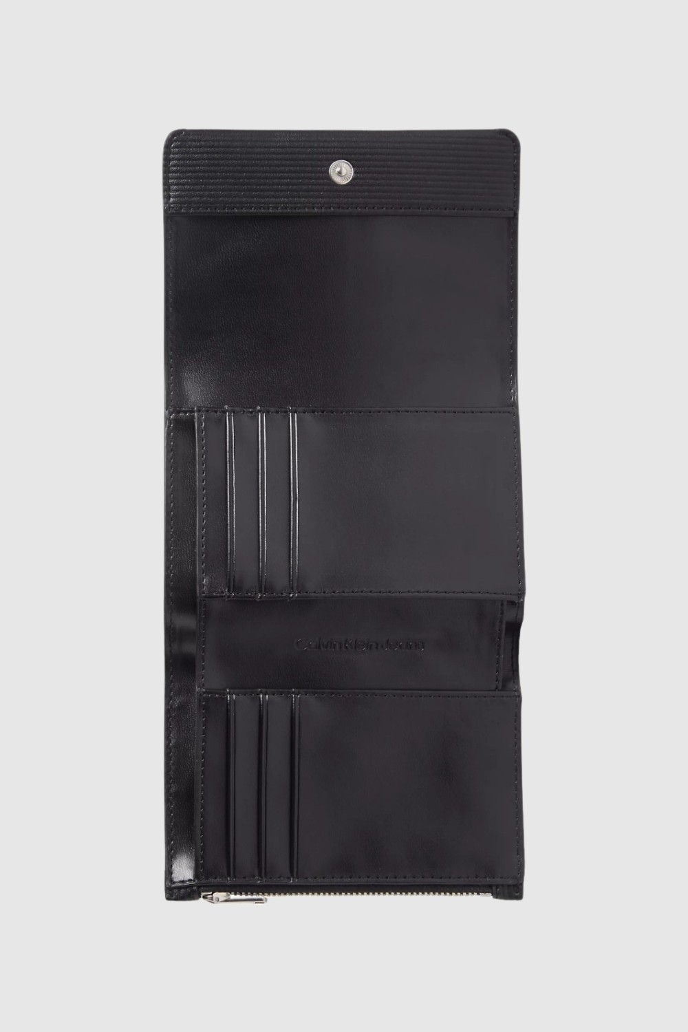 CALVIN KLEIN Czarny portfel