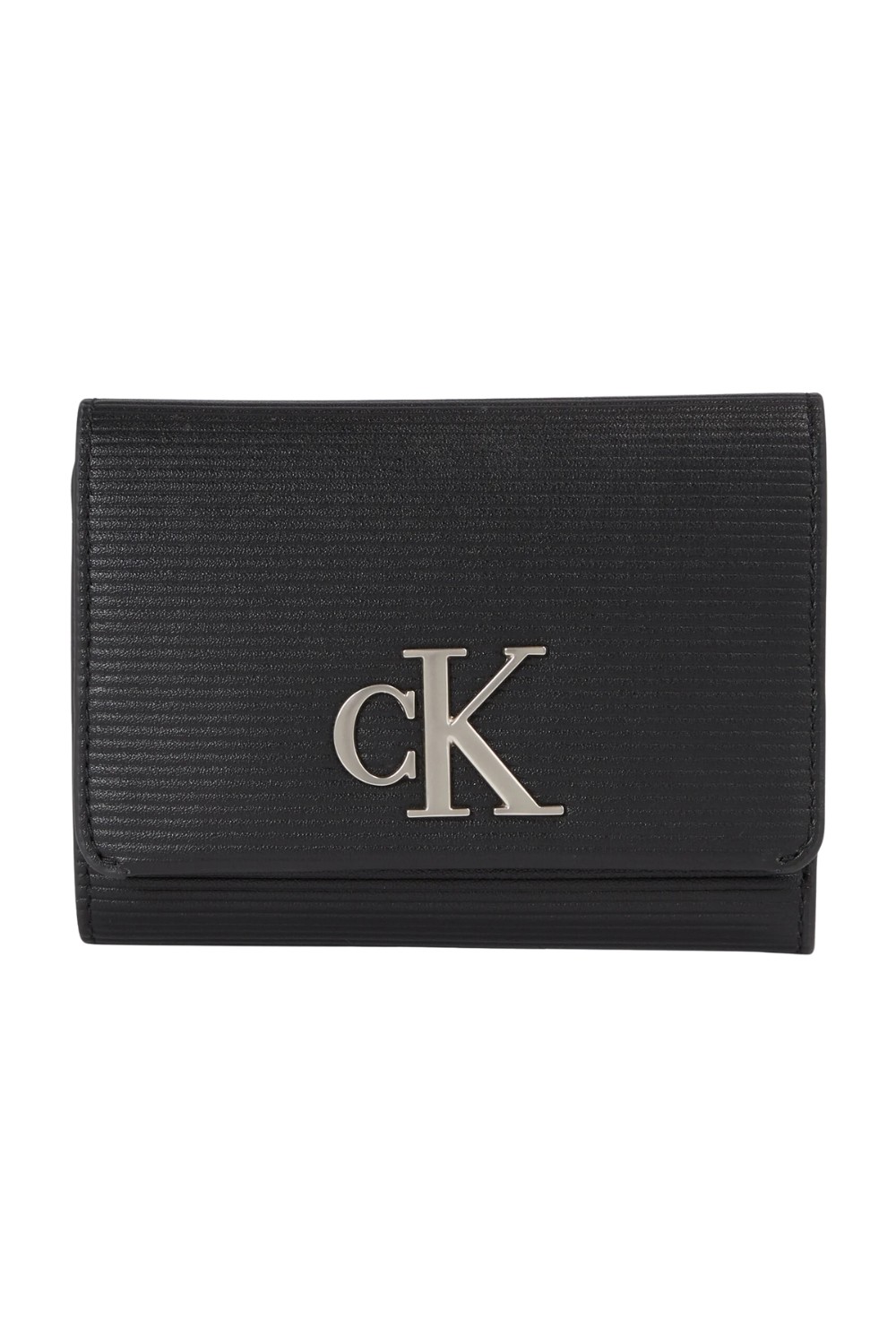 CALVIN KLEIN Czarny portfel