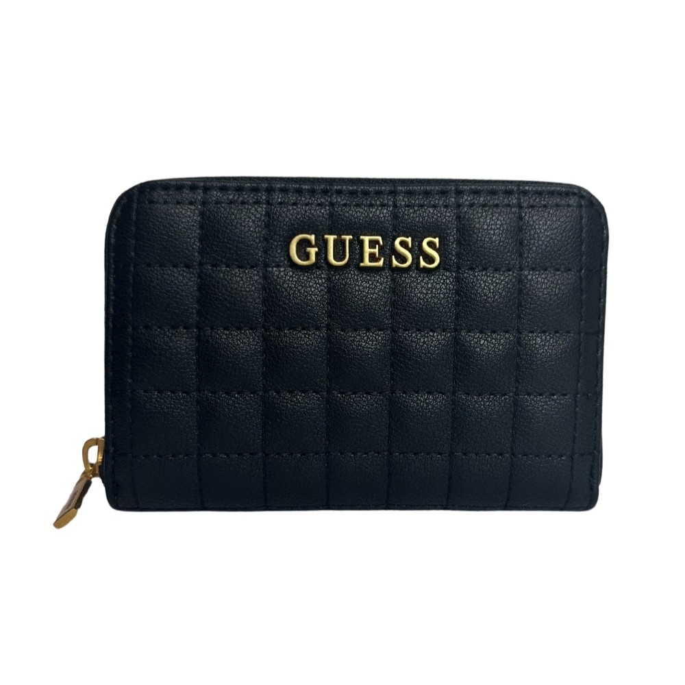 GUESS Czarny średni portfel Tia