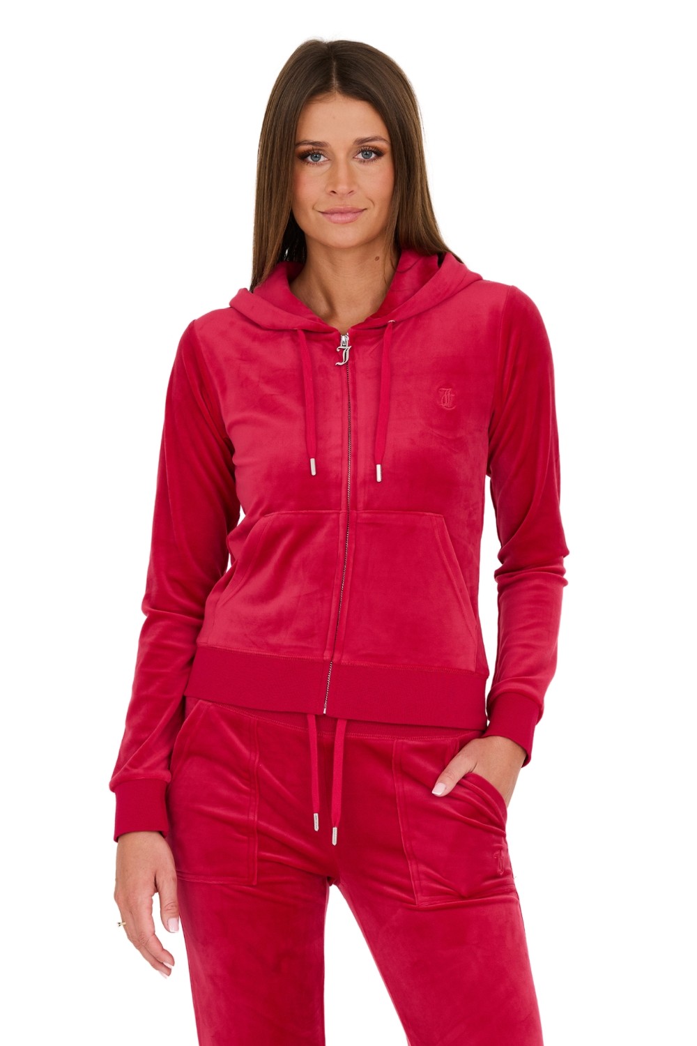 JUICY COUTURE Czerwona bluza Robertson