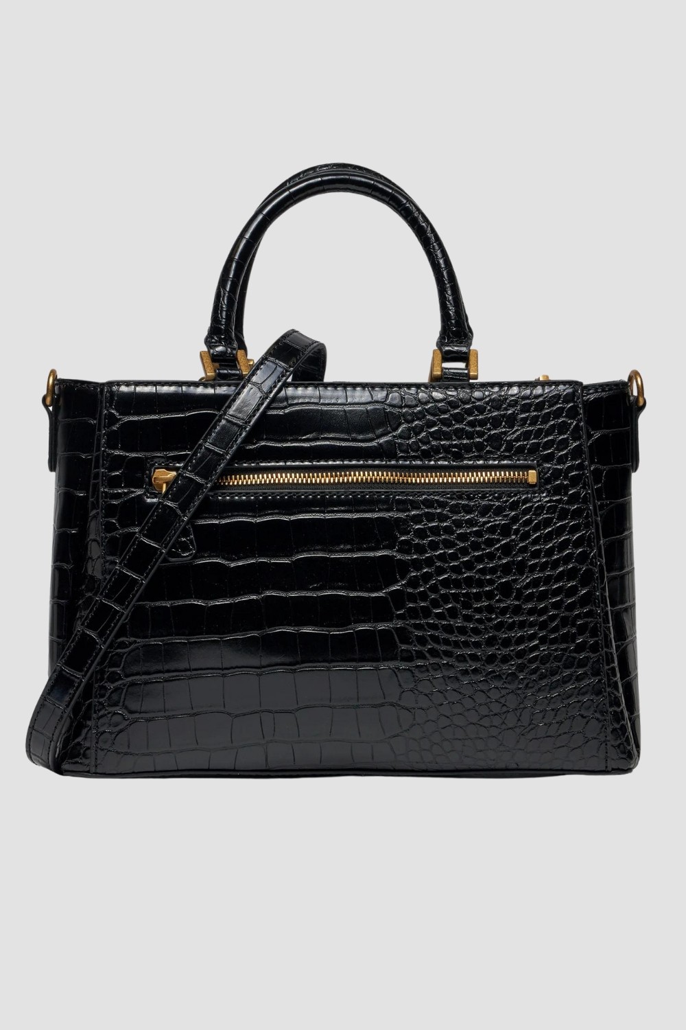 GUESS Czarna torebka G James Logo Girlfriend