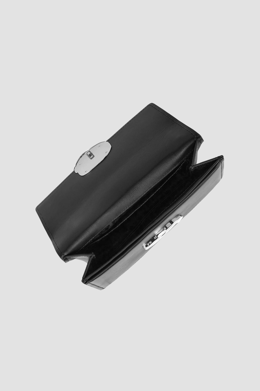 KARL LAGERFELD Czarna torebka K/ikonik 2.0 Leather