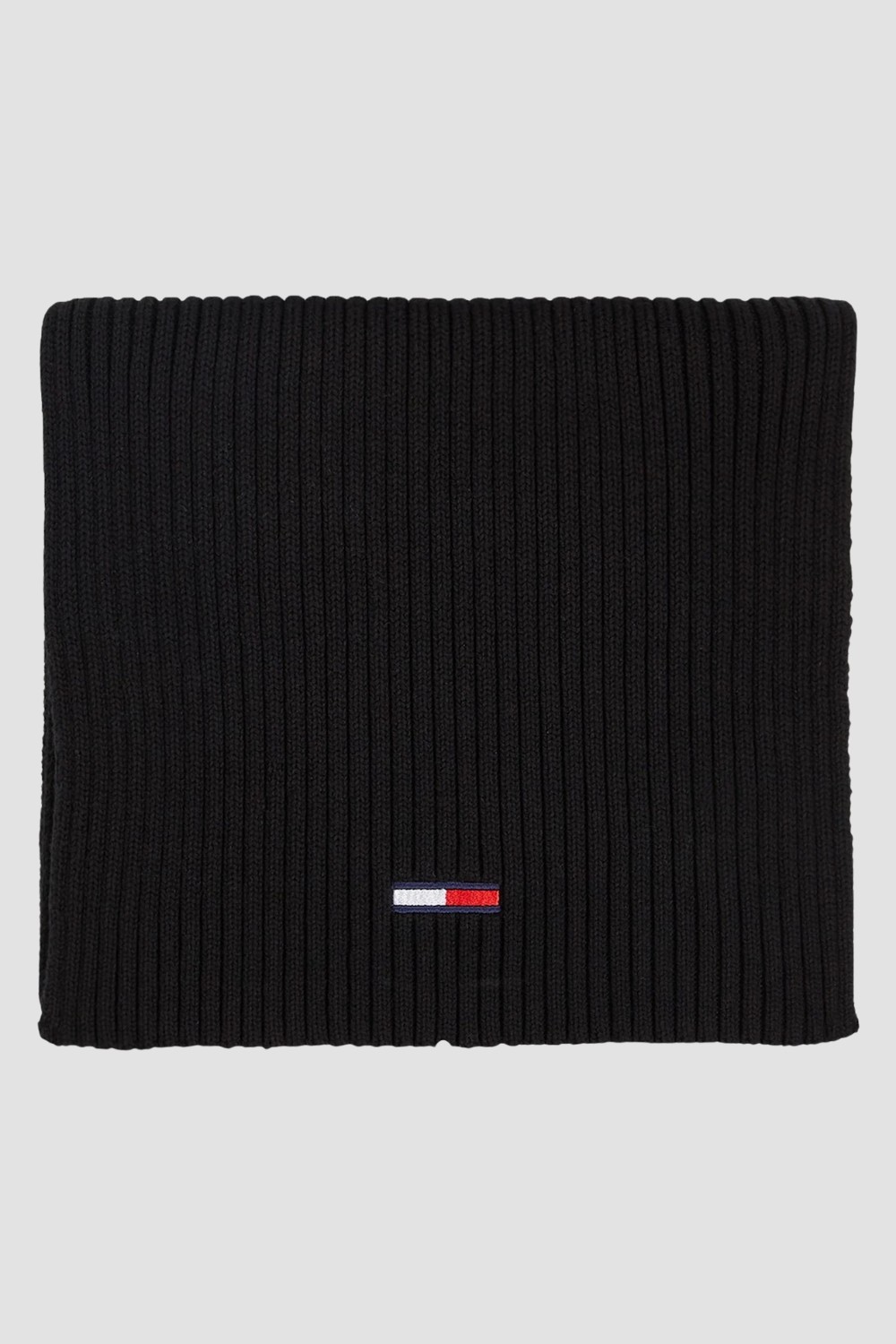 TOMMY JEANS Zestaw czarna czapka i szalik