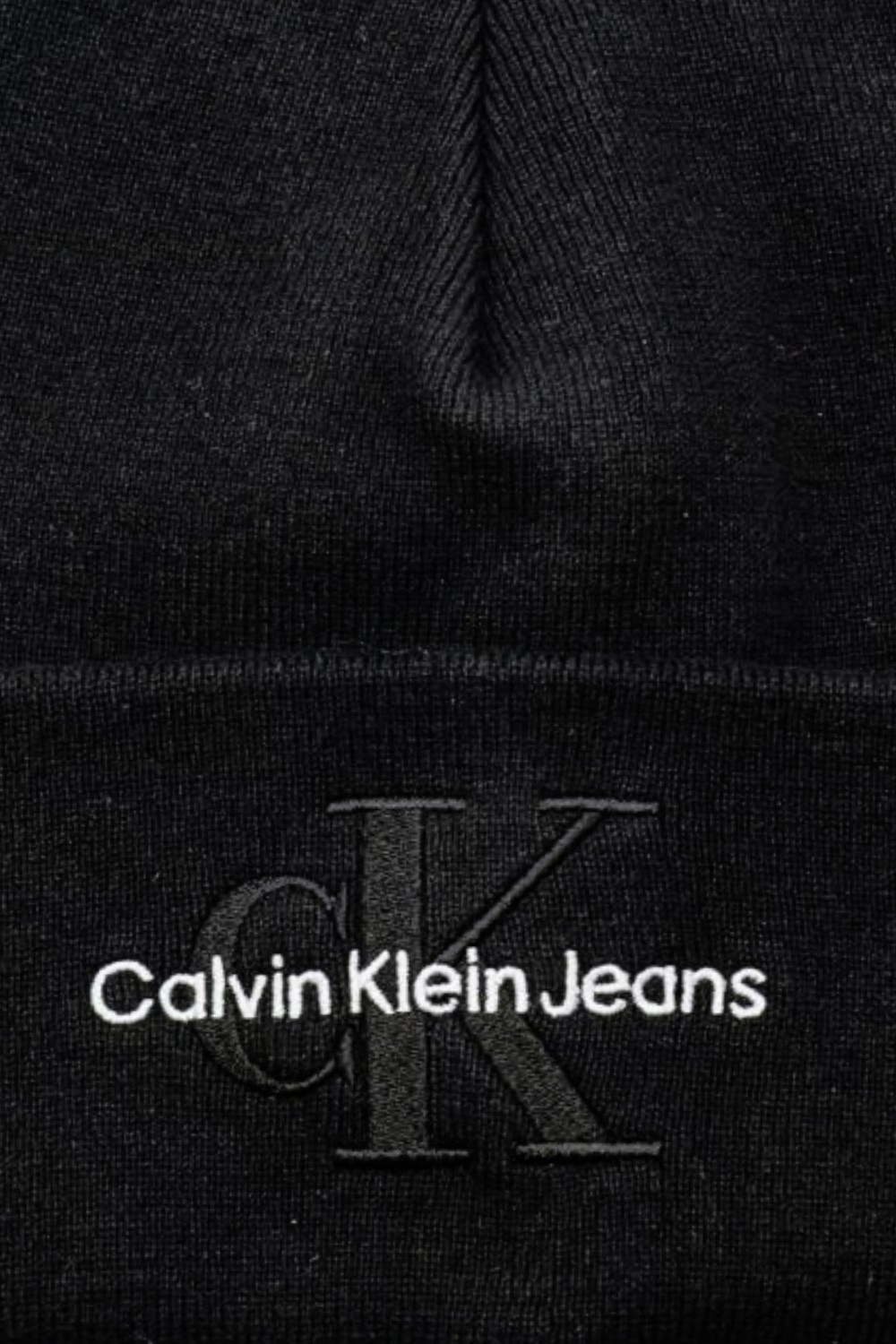 CALVIN KLEIN Czarna czapka
