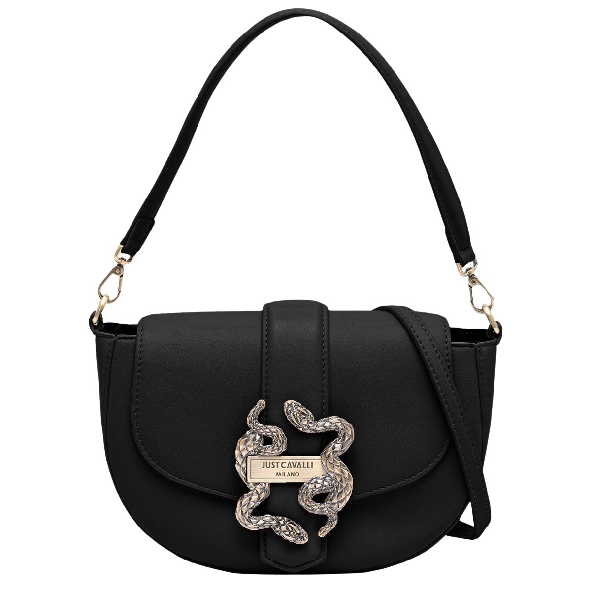JUST CAVALLI Black Range A New Iconic Snakes Handbag