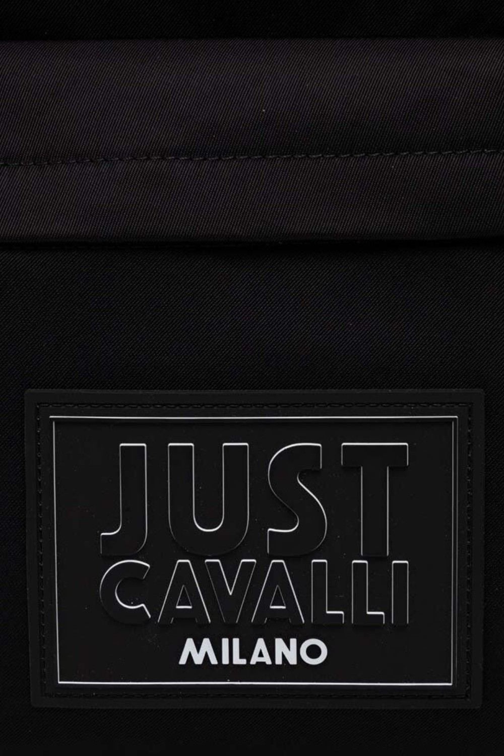 JUST CAVALLI Czarny plecak Range Institutional Logo - Sketch 2