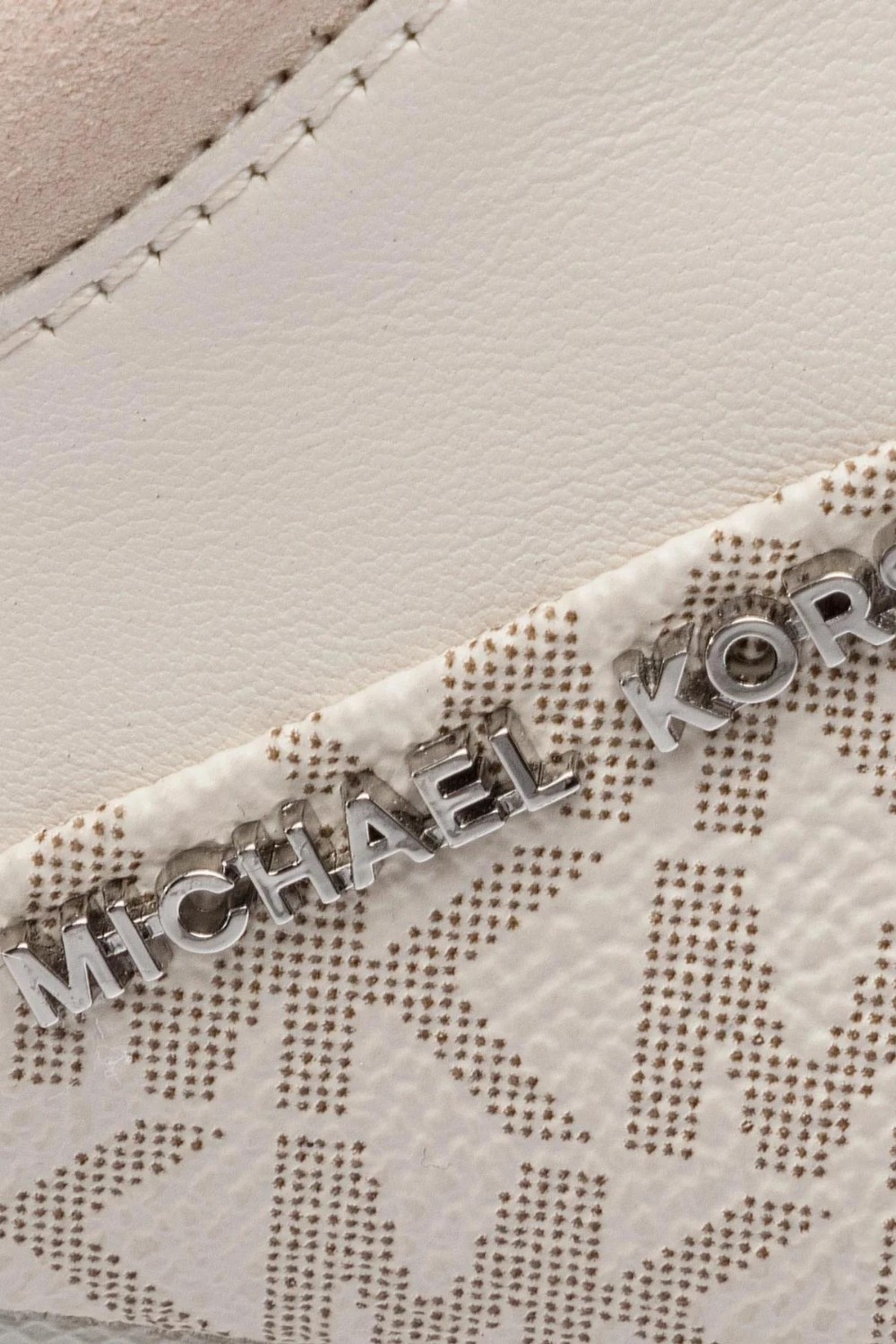 MICHAEL KORS Białe sneakersy Allie Wrap Trainer