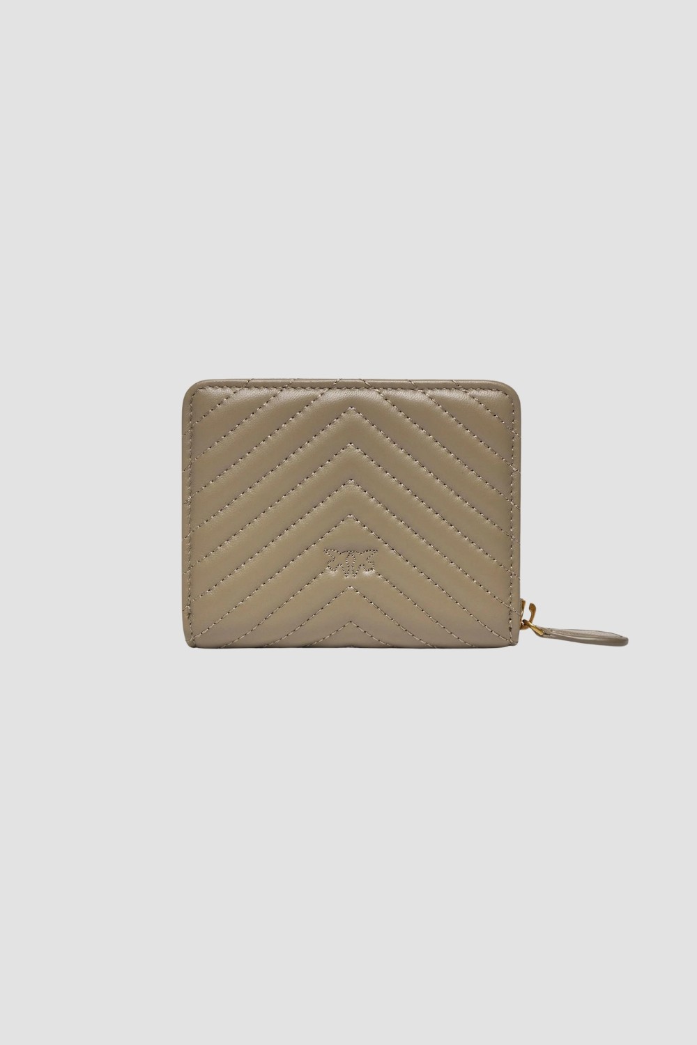 PINKO Beige Taylor Zip Around Wallet