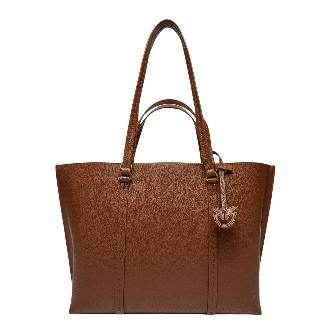 PINKO Brązowa shopperka Carrie