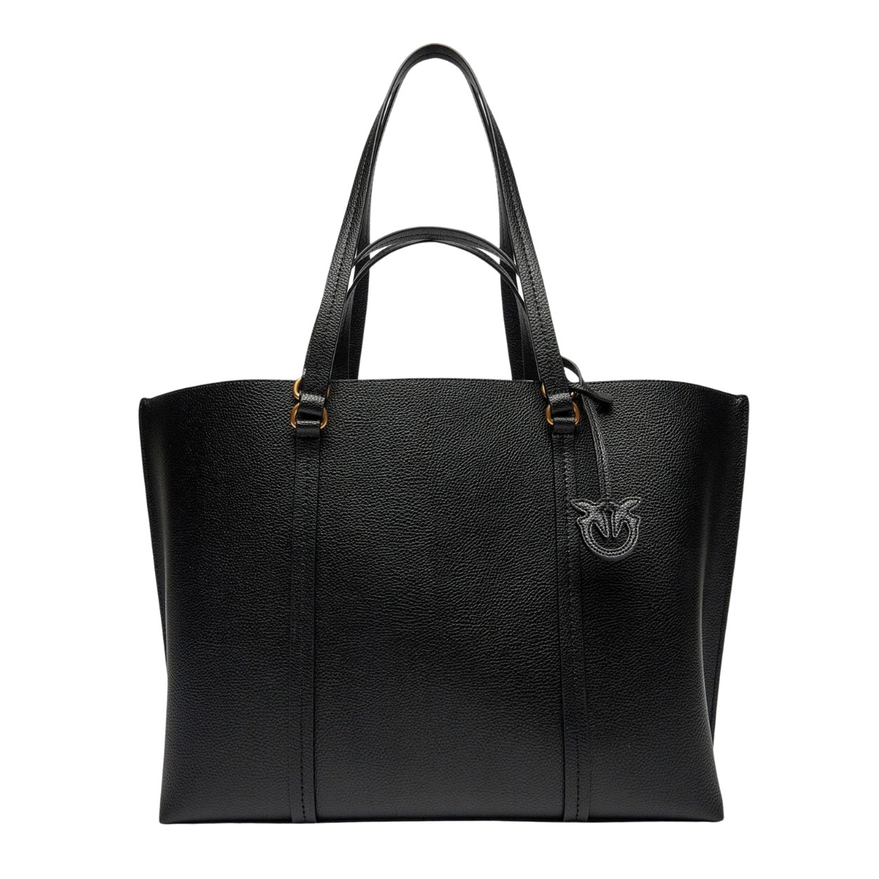 PINKO Czarna shopperka Carrie