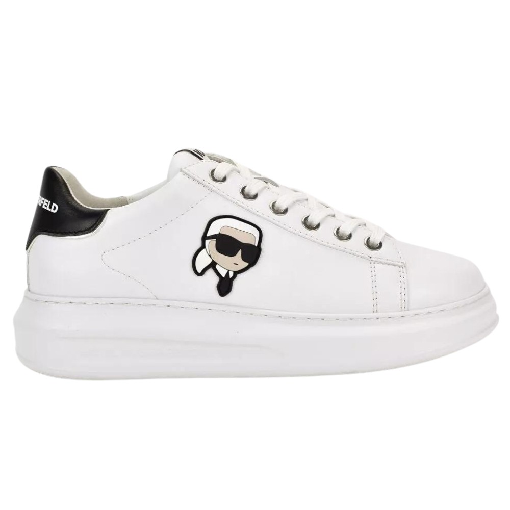 KARL LAGERFELD Białe sneakersy Kapri Nft Lo LaceKARL LAGERFELD Białe sneakersy Kapri Nft Lo Lace