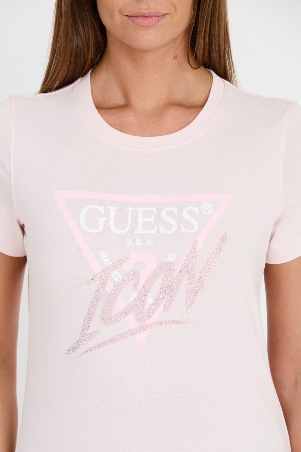 Футболка GUESS Pink Icon