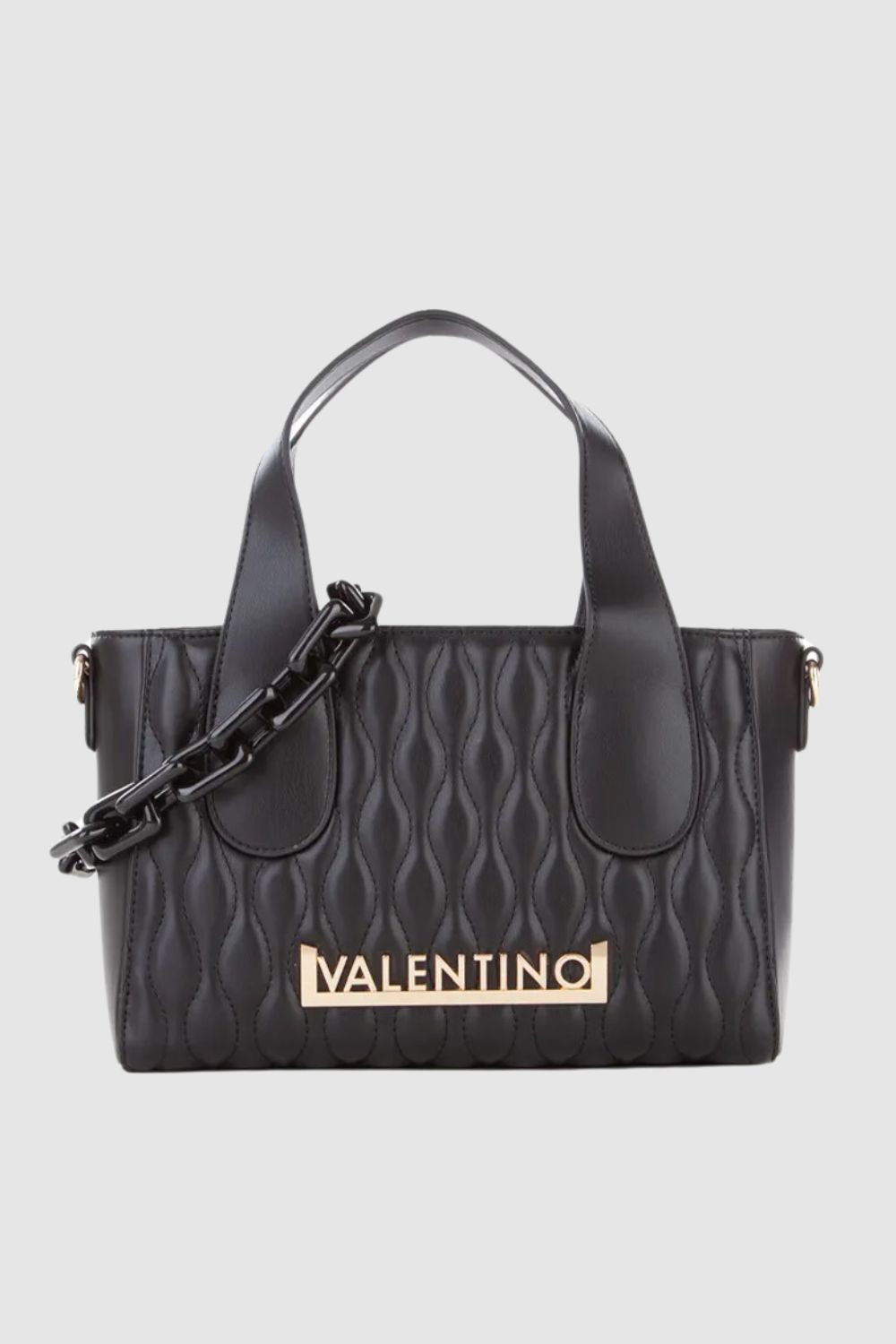 VALENTINO Black small shopper bag Copacaban