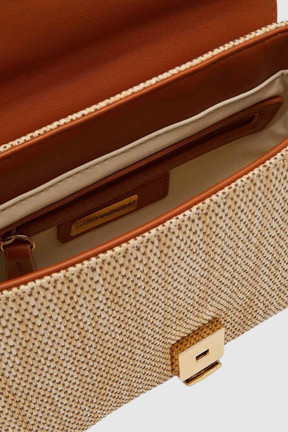 VALENTINO Brązowa torebka Copacaban Satchel