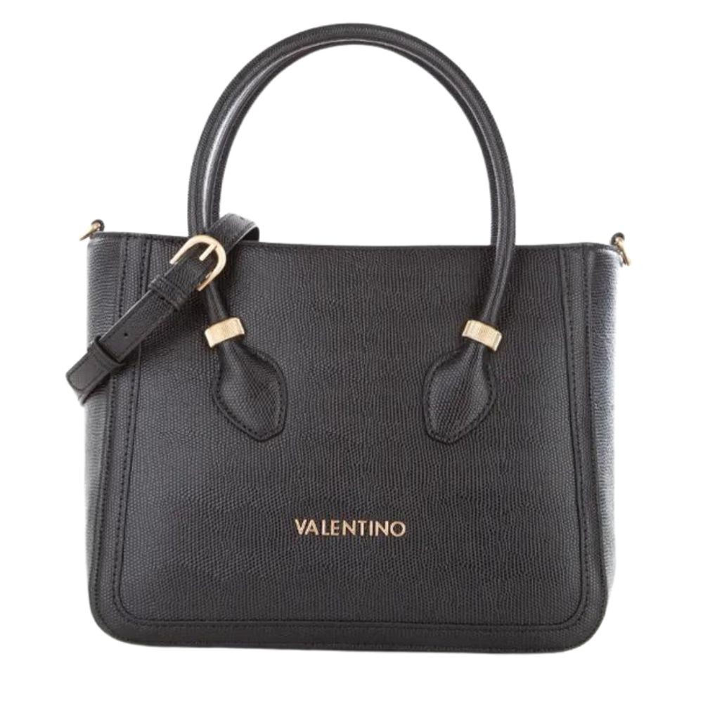 VALENTINO Black Montmartr Shopping Handbag
