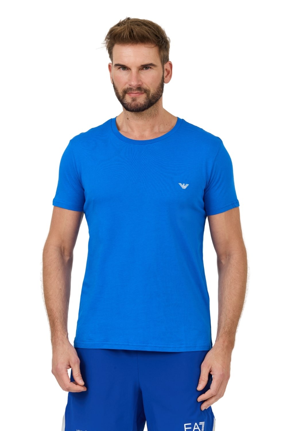 EMPORIO ARMANI Blue t-shirt basique