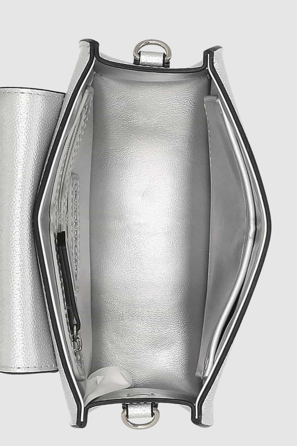 VALENTINO Srebrna torebka Queens