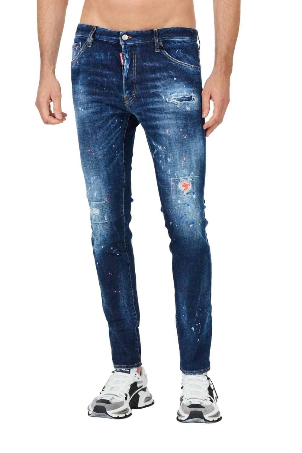 DSQUARED2 Niebieskie jeansy Cool Guy Jean
