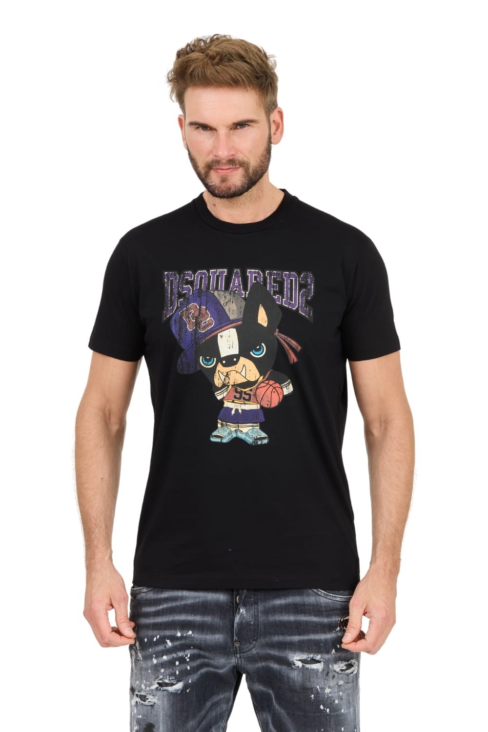 DSQUARED2 Czarny t-shirt Cool Fit Tee