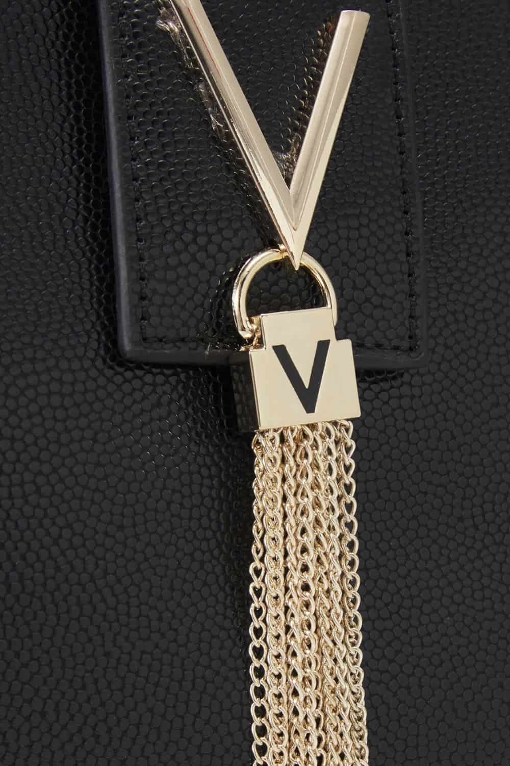 VALENTINO Large black Divina shopper bag