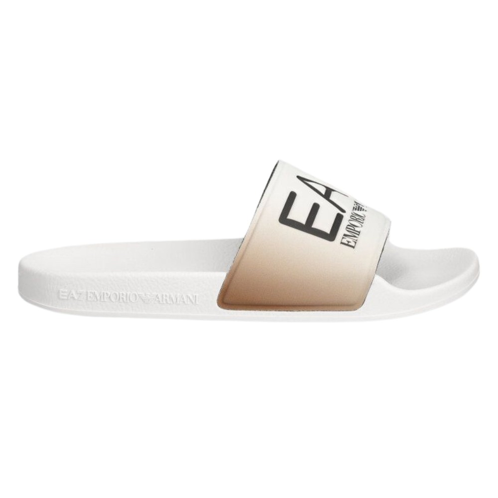EA7 EMPORIO ARMANI Białe klapki