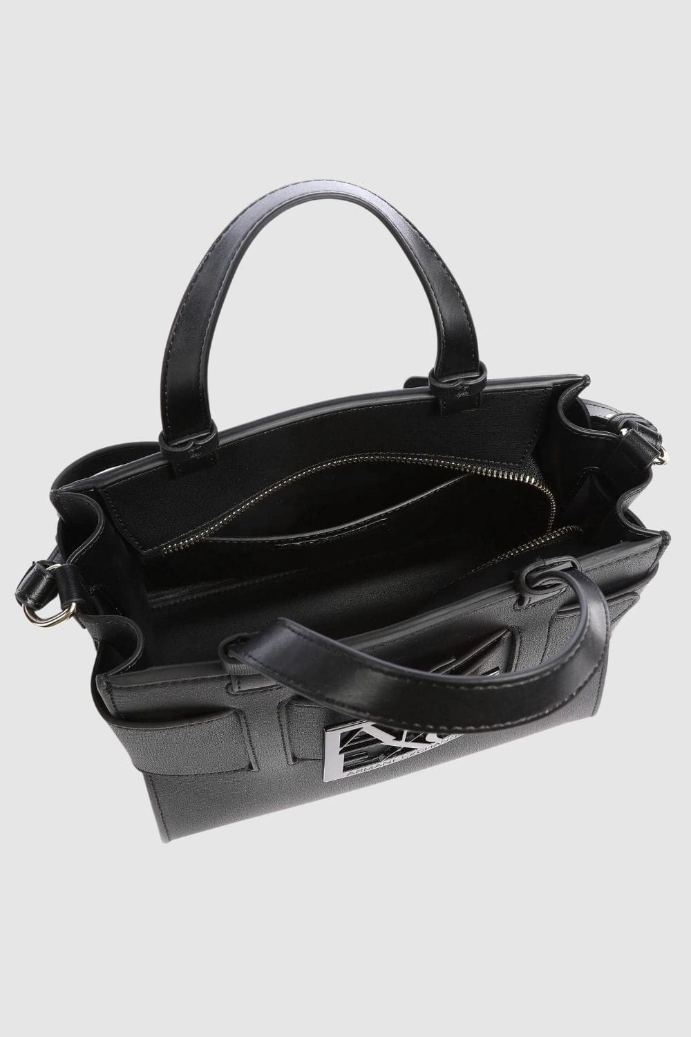 ARMANI EXCHANGE Czarna mała klasyczna torebka