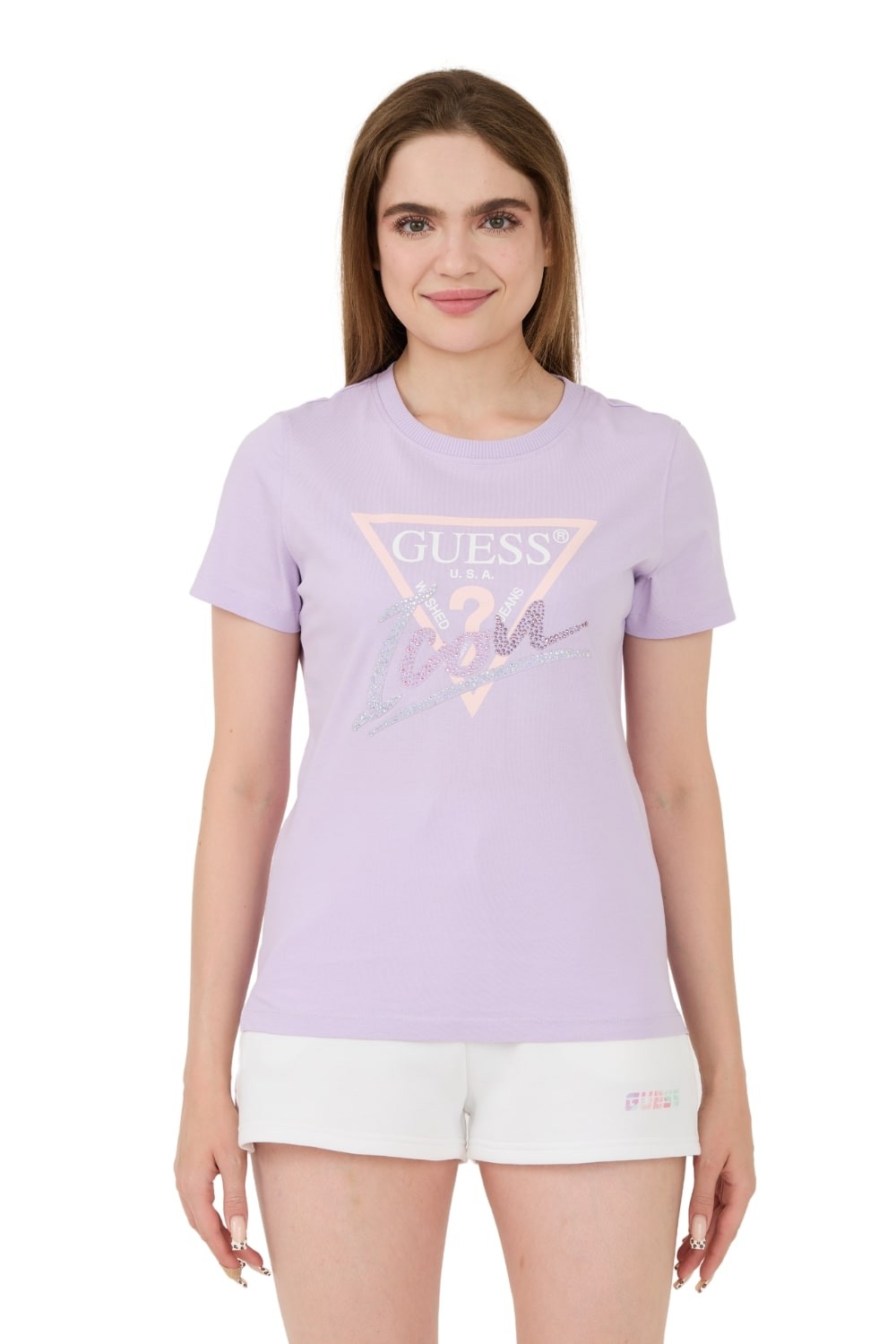 Футболка GUESS Lavender Icon