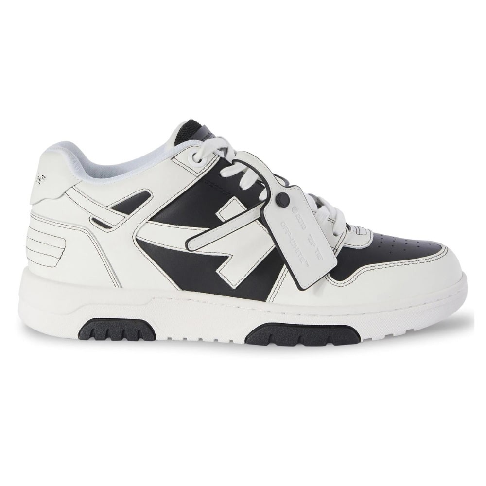 OFF-WHITE Biało-czarne sneakersy Out Of Office Sneaker