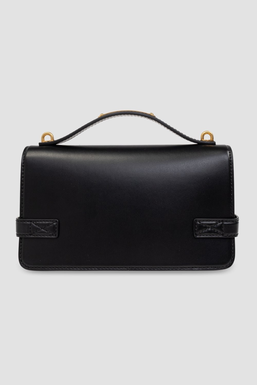 BALMAIN Czarna torebka Classic Handle Bag S