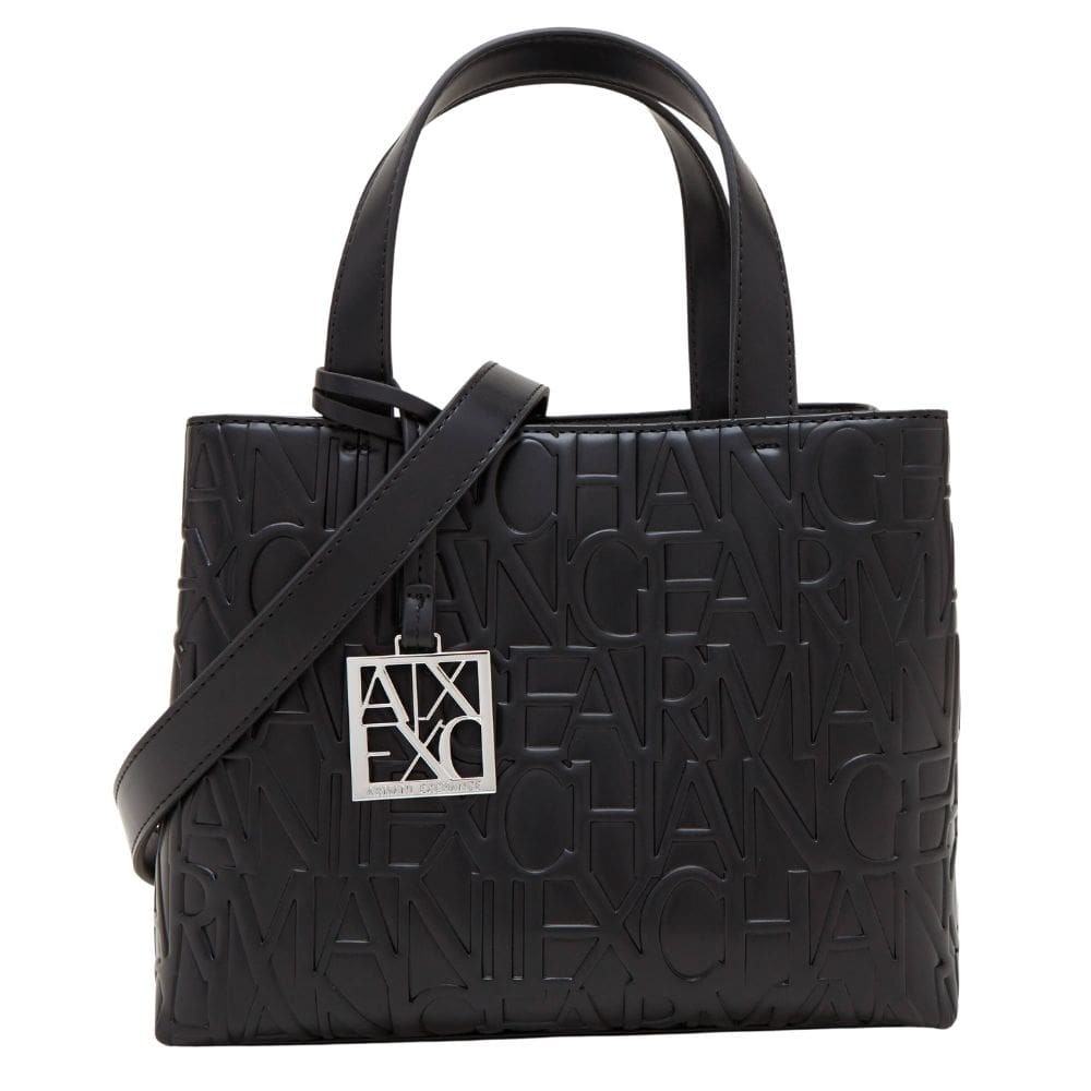 ARMANI EXCHANGE Small black classic handbag