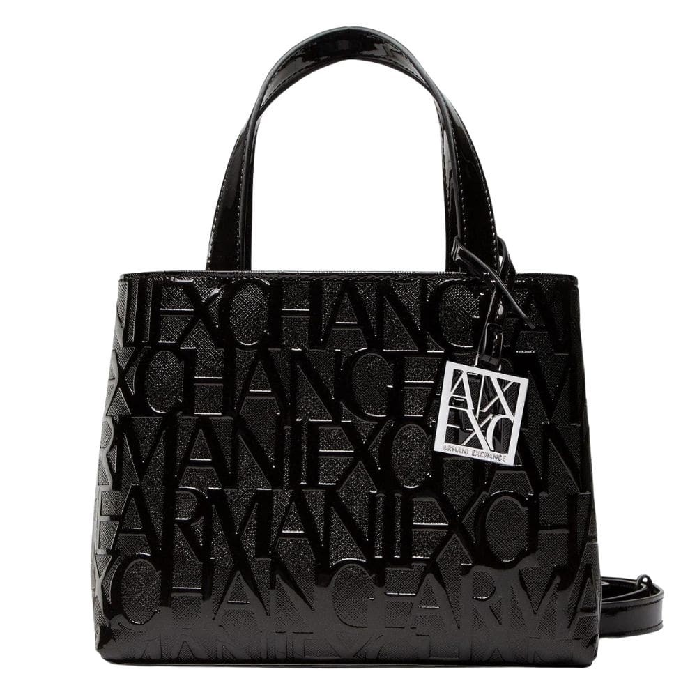 ARMANI EXCHANGE Mała czarna torebka klasyczna