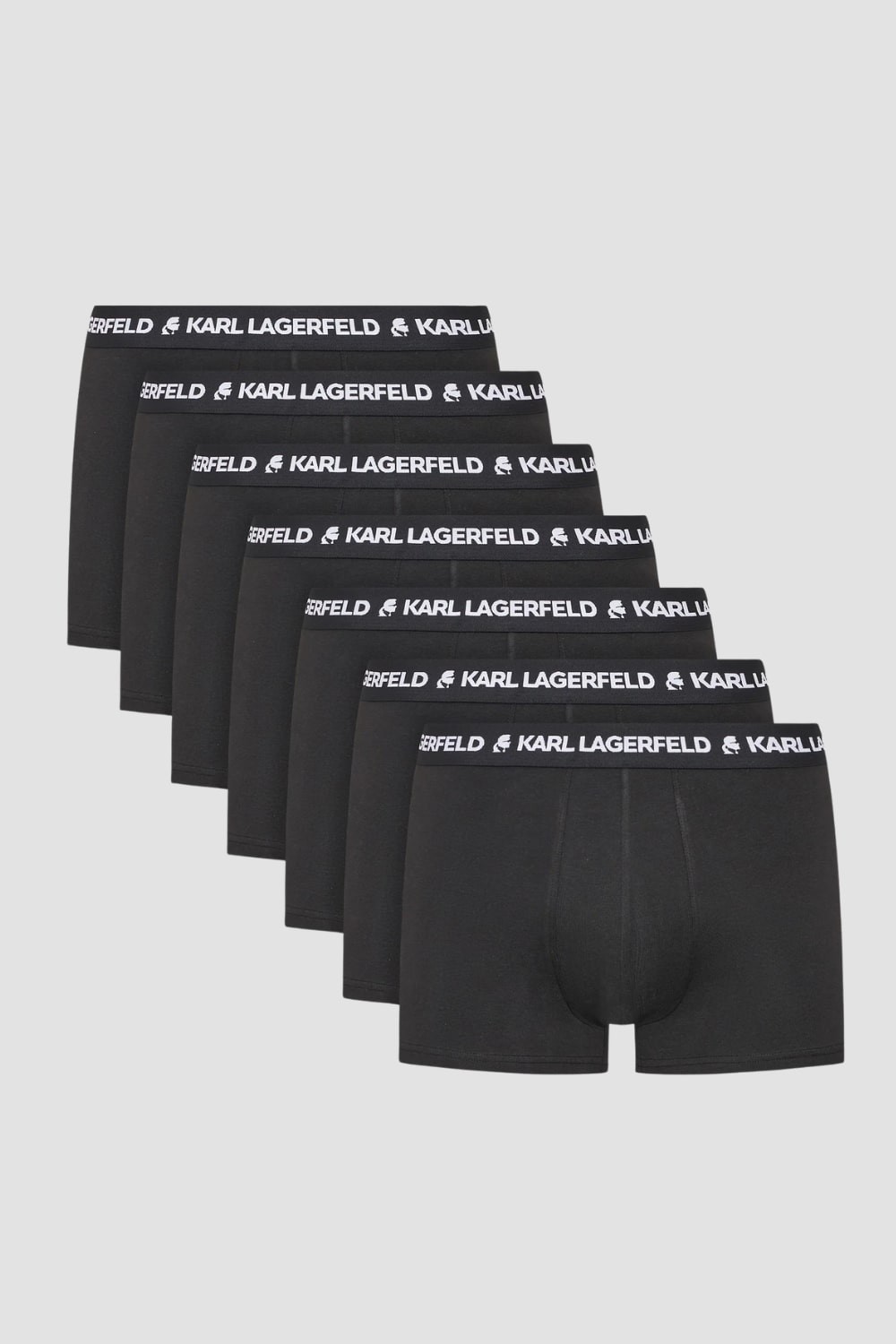 KARL LAGERFELD Komplet czarnej bielizny 7PACK