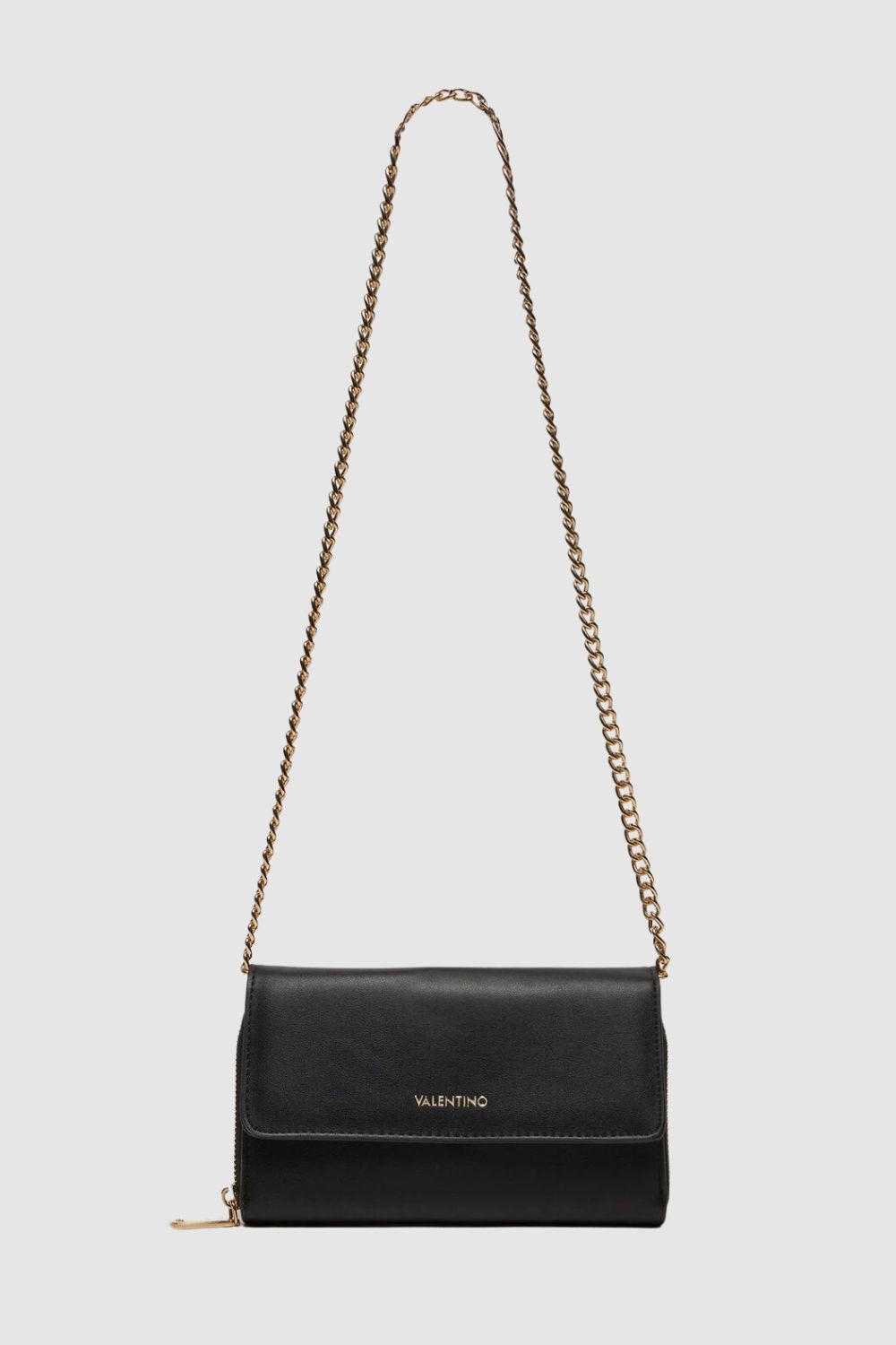 VALENTINO Black Kalua Pochette chain wallet