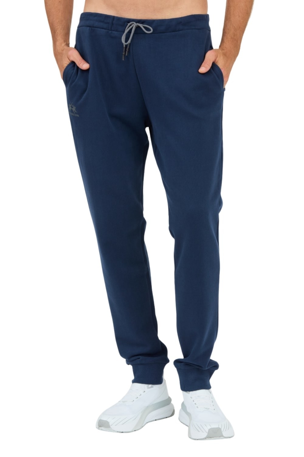 LA MARTINA Granatowe spodnie dresowe