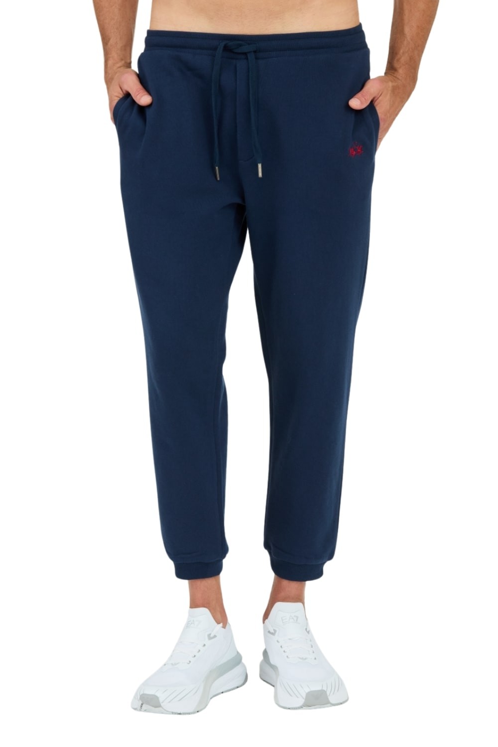 LA MARTINA Granatowe spodnie dresowe