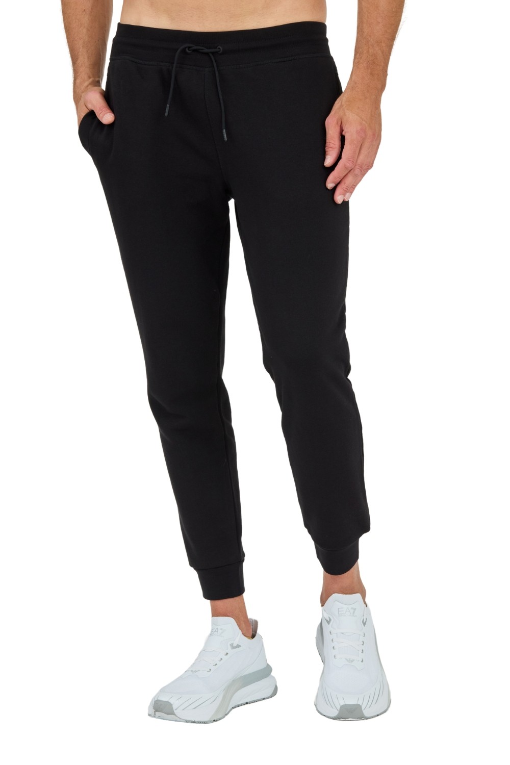 GUESS Czarne spodnie dresowe