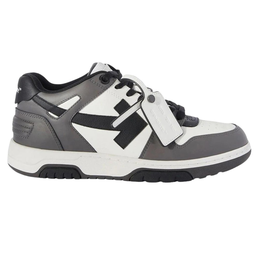 OFF-WHITE Szare sneakersy Out Of Office Calf Leather