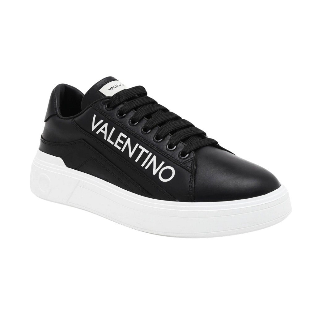 VALENTINO Czarne sneakersy REY LACE-UP