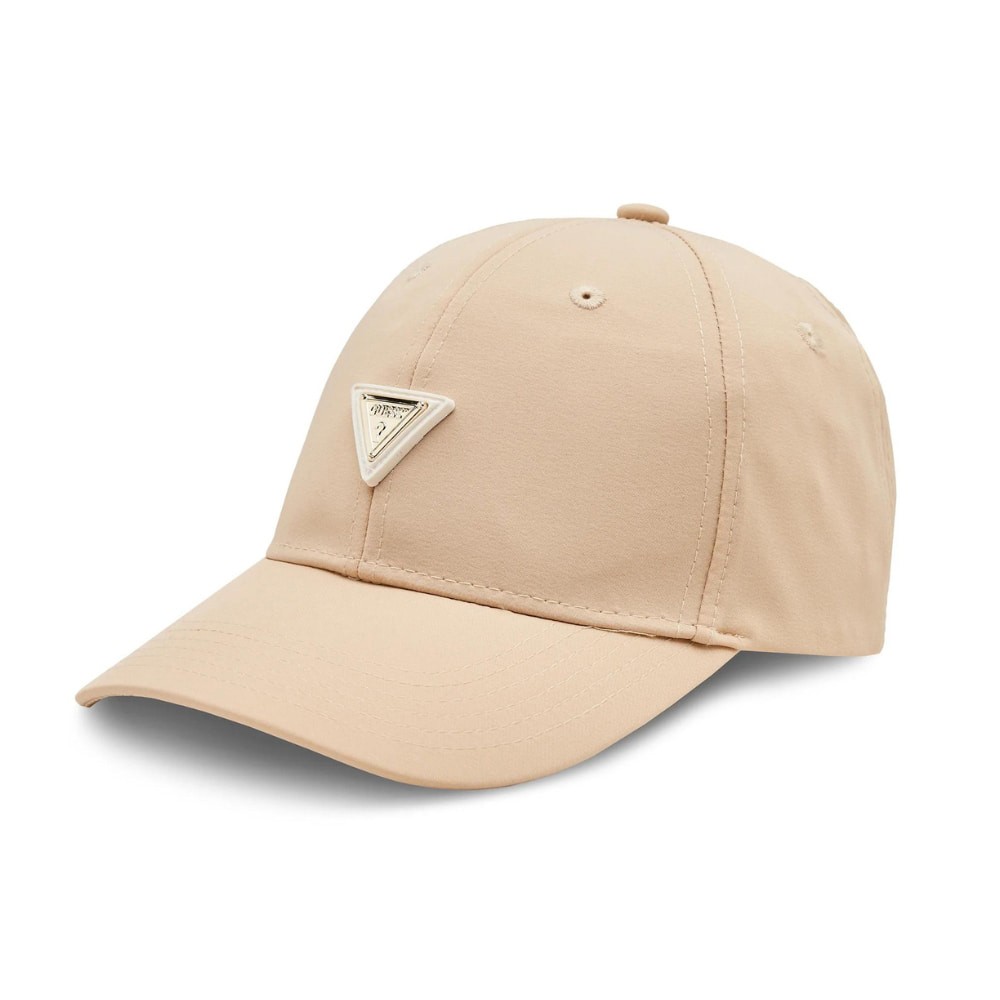 GUESS Beżowa czapka z daszkiem Nomie